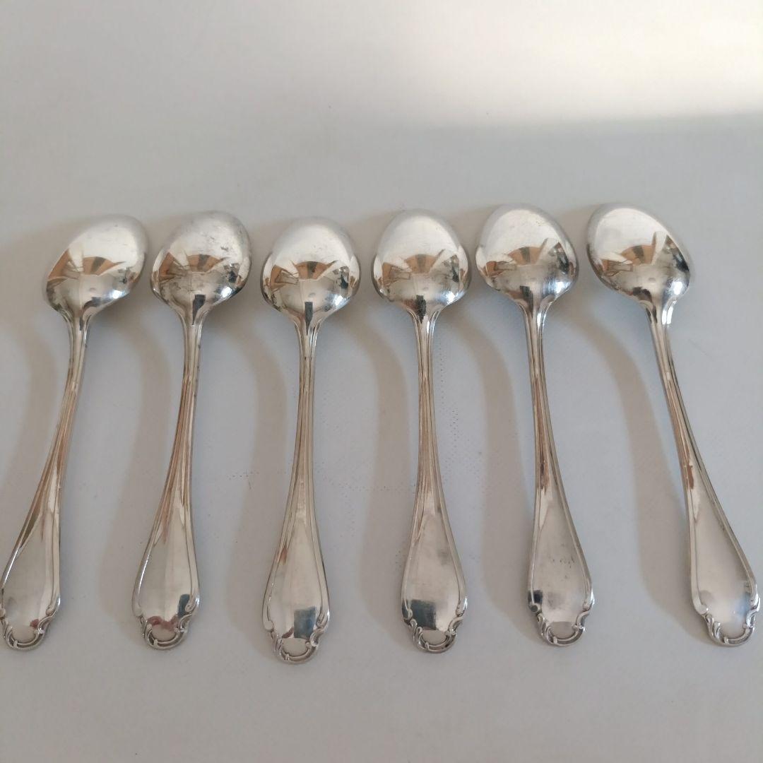 クリストフル ALFENIDE ポンパドール ティースプーン 6本 アルフェニド