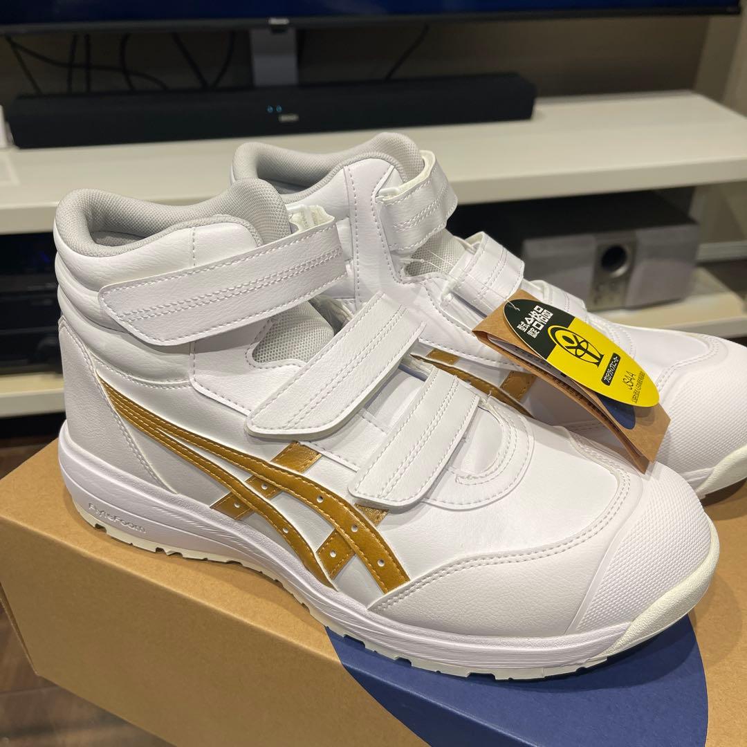 ストリート新品　asics CP312 27.0cm ホワイト/ゴールド
