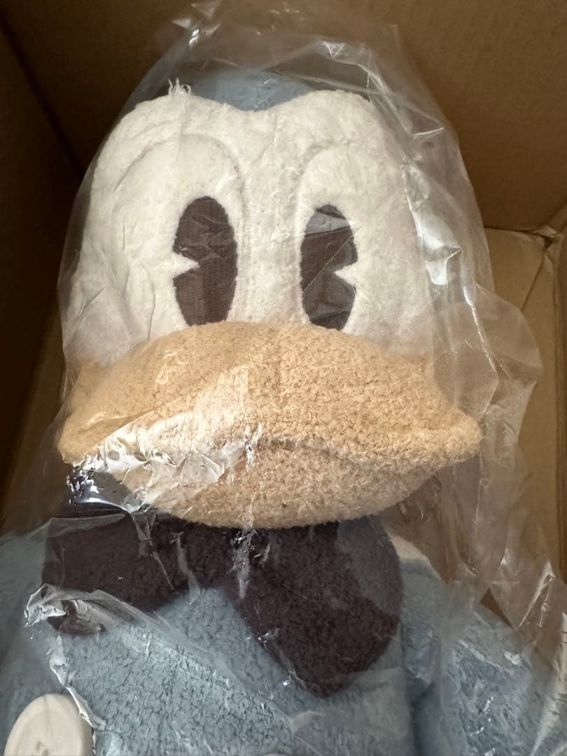 ピケのドナルドダック　抱き枕ぬいぐるみ