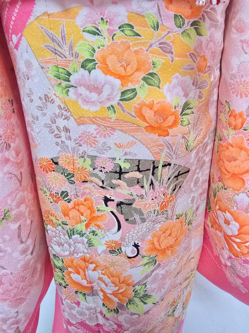 七五三　7歳　 着物　セット　女の子 c92