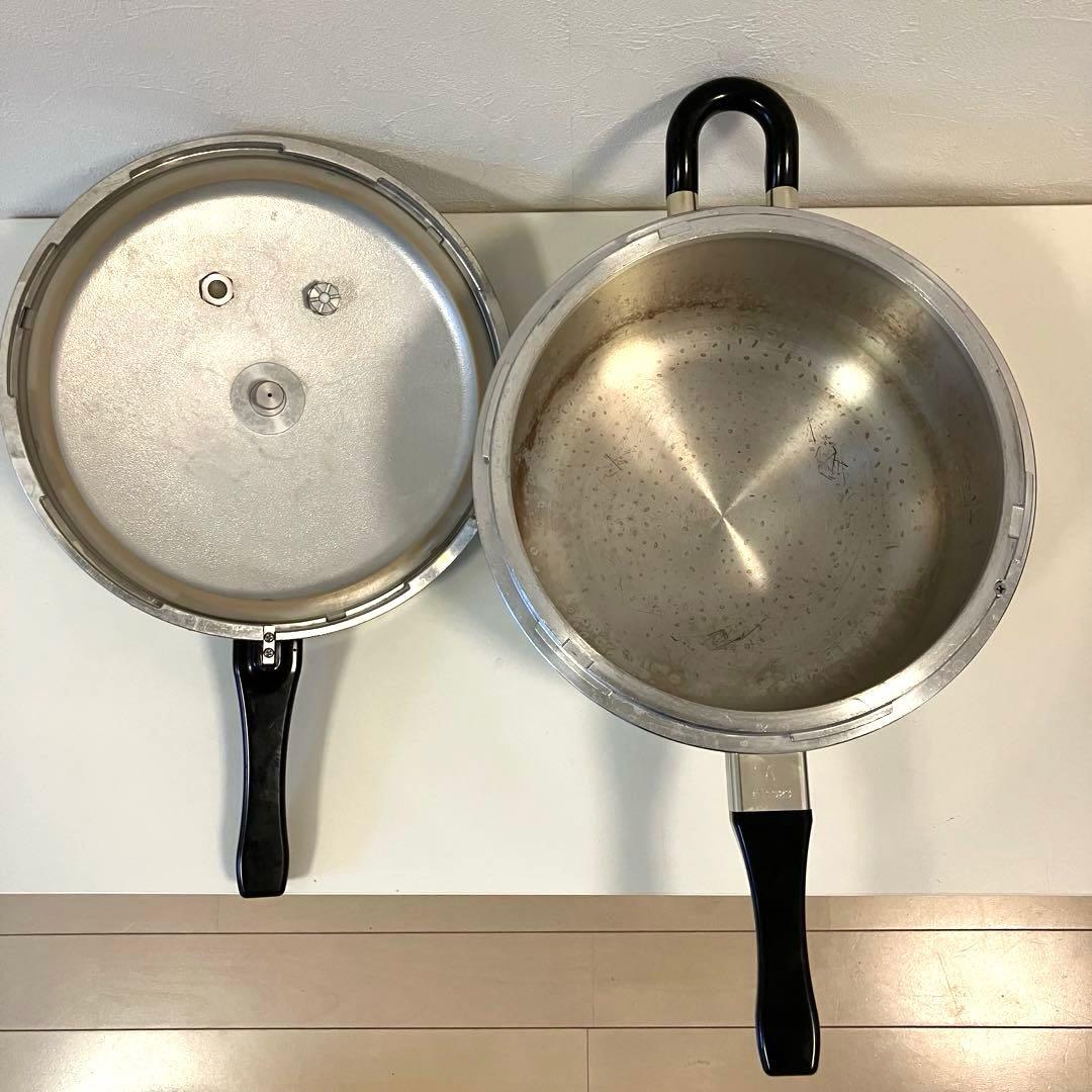 平和アルミ製作所 ヘイワ 6L平和圧力鍋 PC-60A（直炊1升炊・内鍋8合炊）