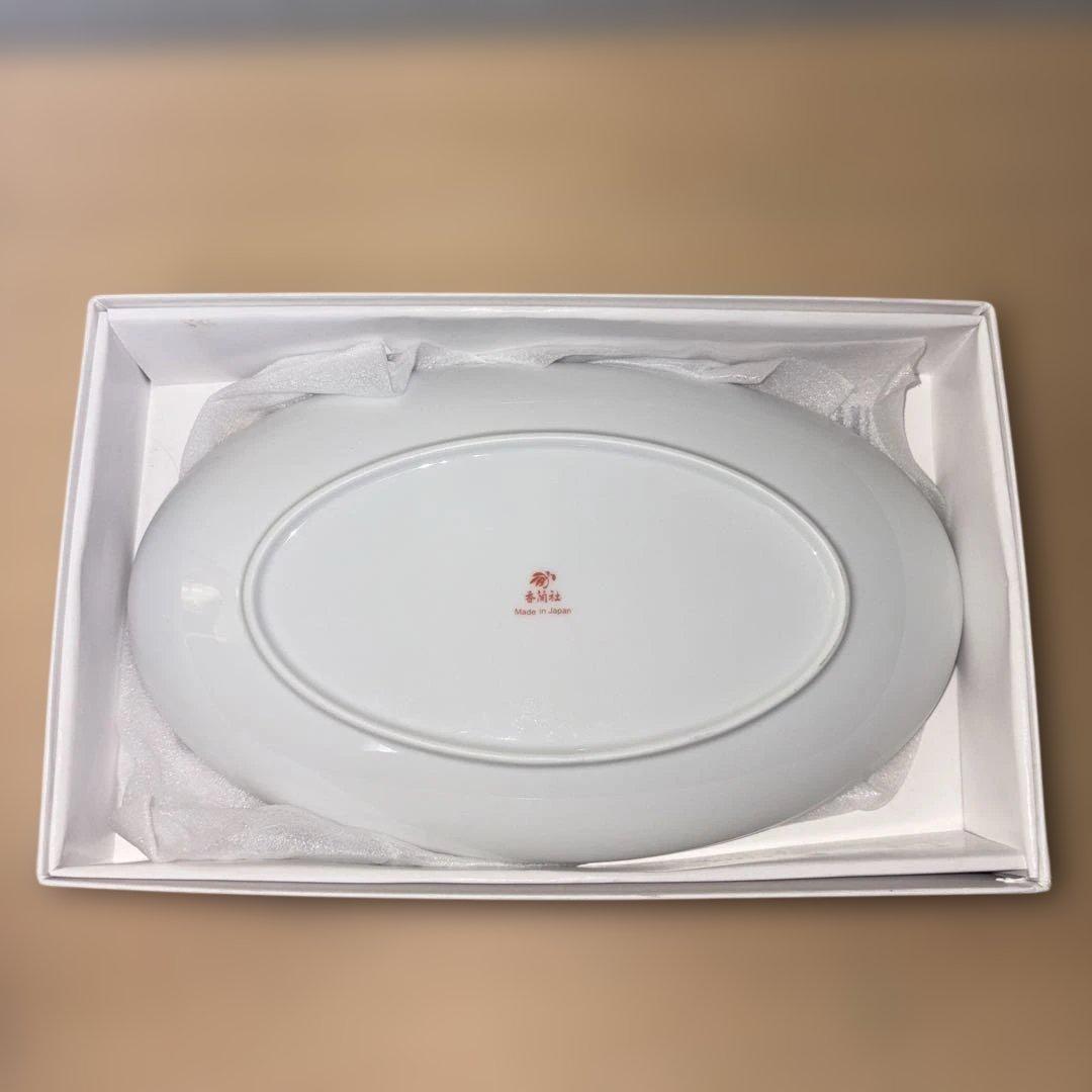 未使用】香蘭社 花柄 楕円皿 2枚セット 1953-2FJL - メルカリ