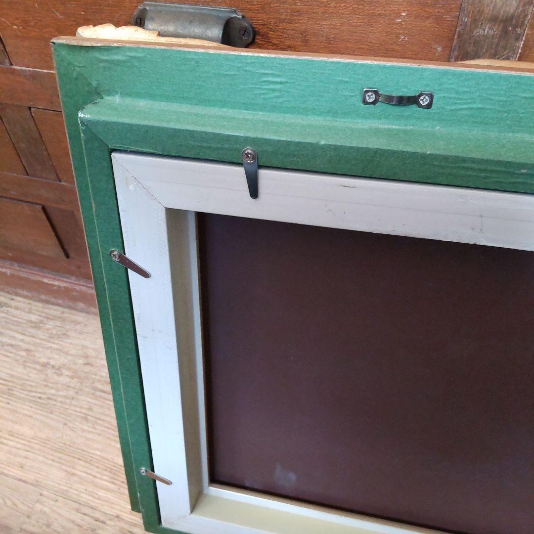 アンティークミラー　(ゴールド)