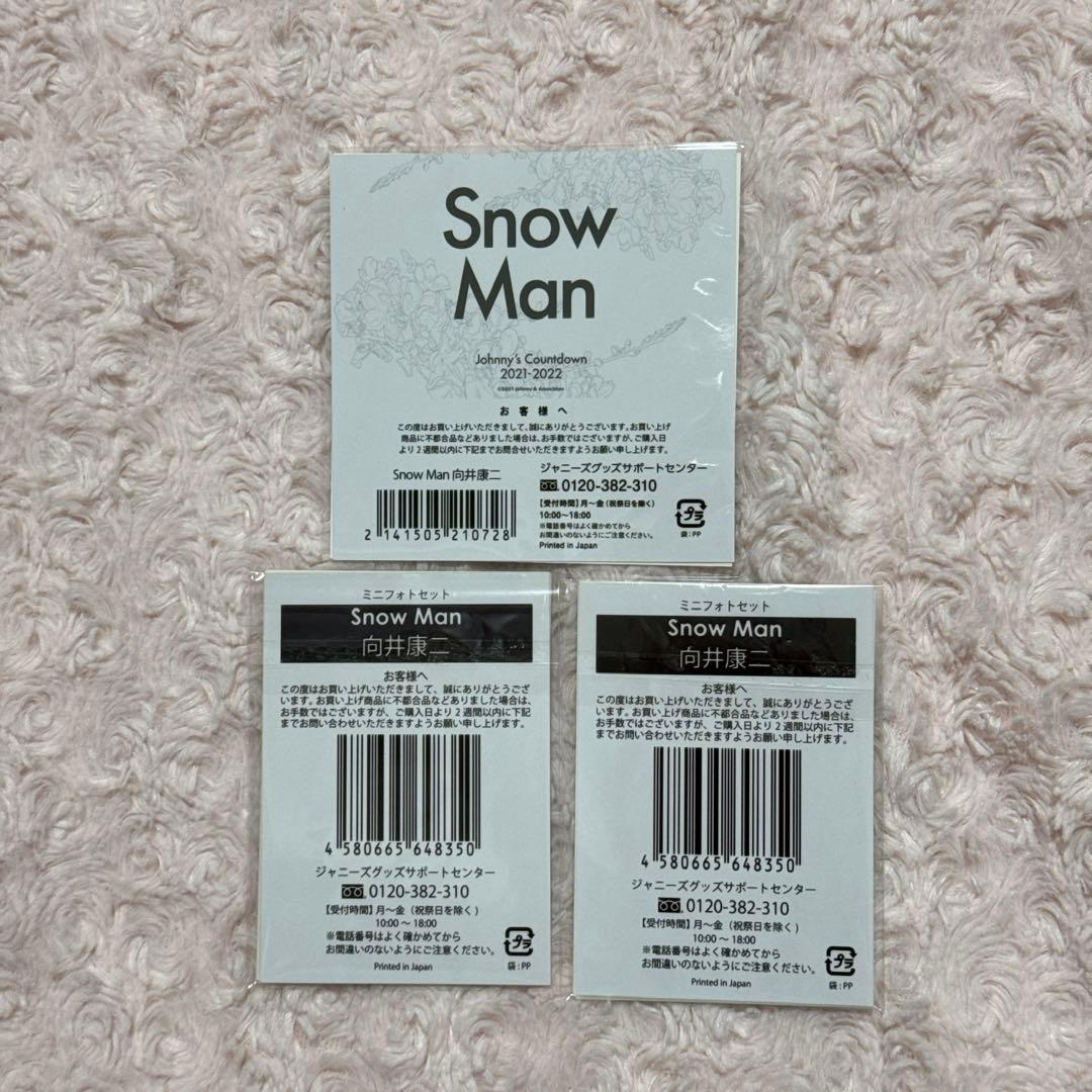 【美品・おまけ同封】 Man向井康二 公式写真 494枚セット