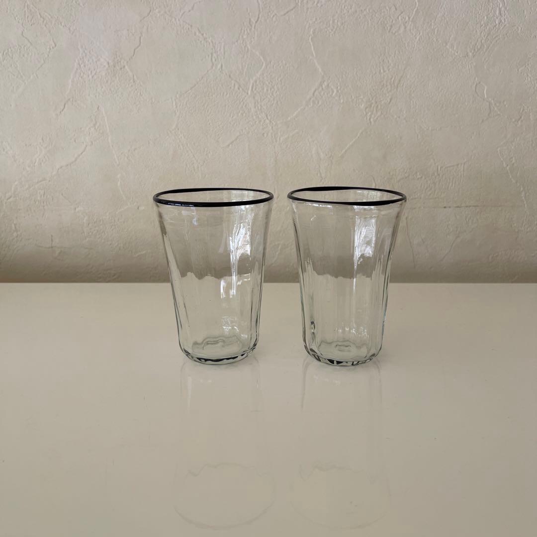 コピ・ルアック　 米びつと琉球グラス2個