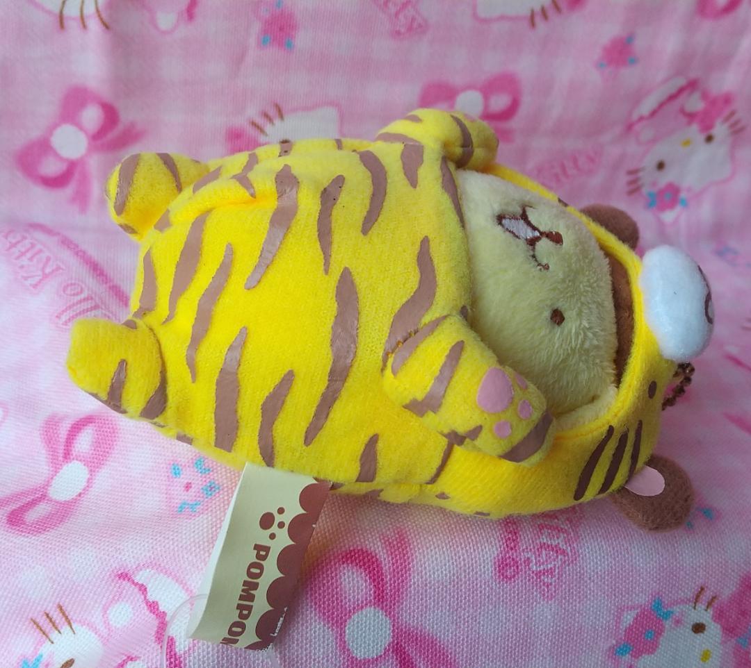 ポムポムプリン 虎 着ぐるみ ぬいぐるみ マスコット トラ - メルカリ
