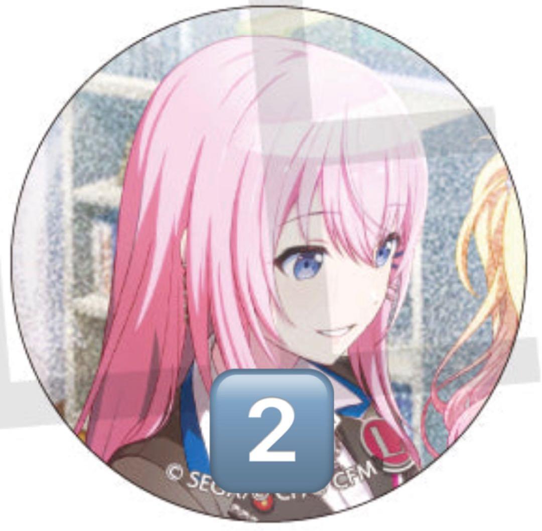 プロセカ 巡音ルカ グリッター缶バッジ グリ缶 47b 48b - メルカリ