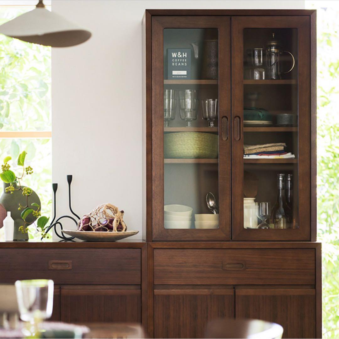 えみすけ　カリモク60 カップボード　北欧