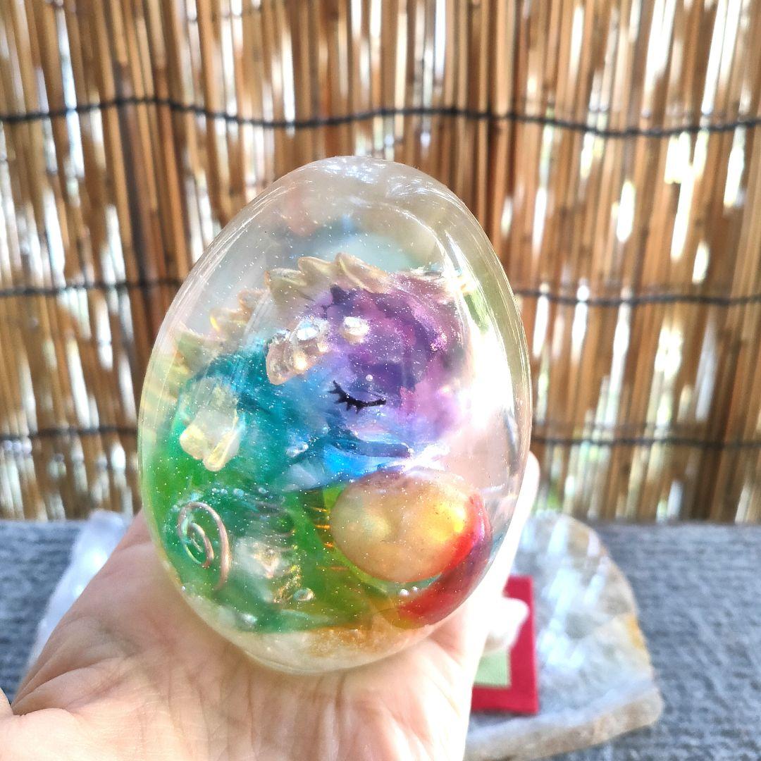 ☆あいか☆オルゴナイト☆ドラゴンたまご、干支蛇A(小)☆