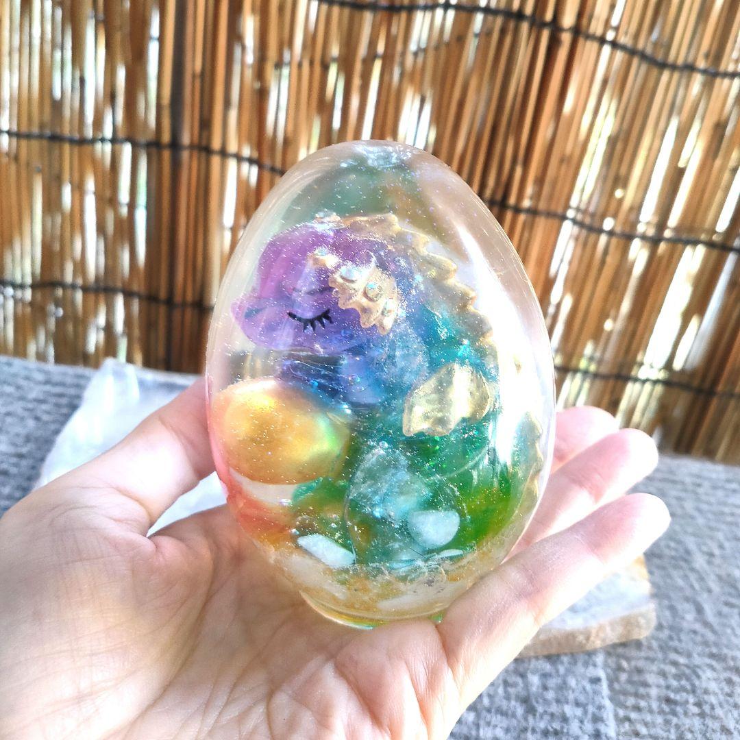 ☆あいか☆オルゴナイト☆ドラゴンたまご、干支蛇A(小)☆