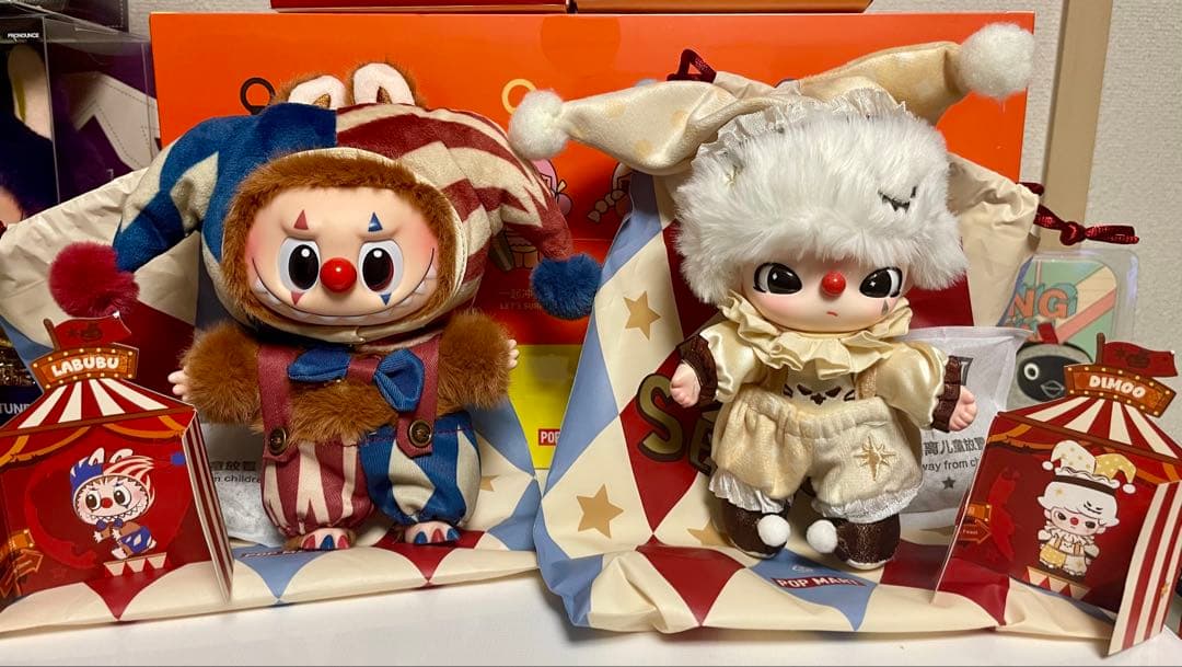 POPMART WHY SO SERIOUS ぬいぐるみペンダント2個セット