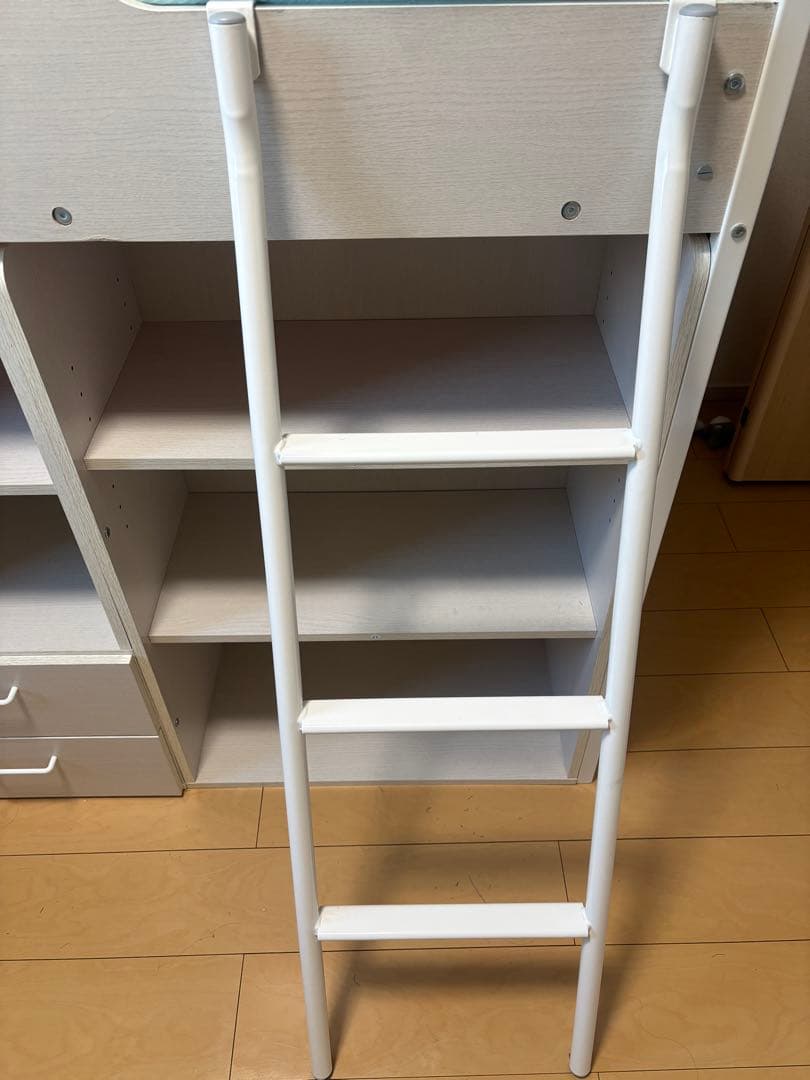 ニトリシステムベッドデニッシュ25デスクチェアセット