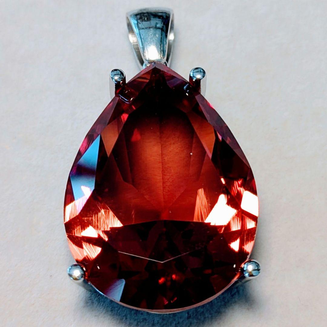 ＊NEW＊カラーチェンジ人工石ズルタナイト ペンダントトップシルバー925