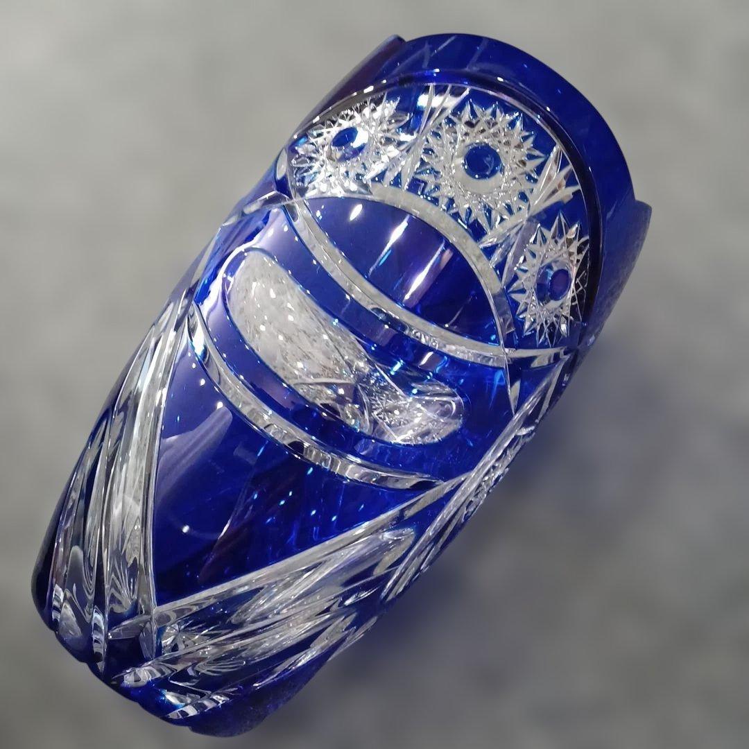 ELBE Crystal エルベ クリスタル 花瓶 高さ 約25㎝