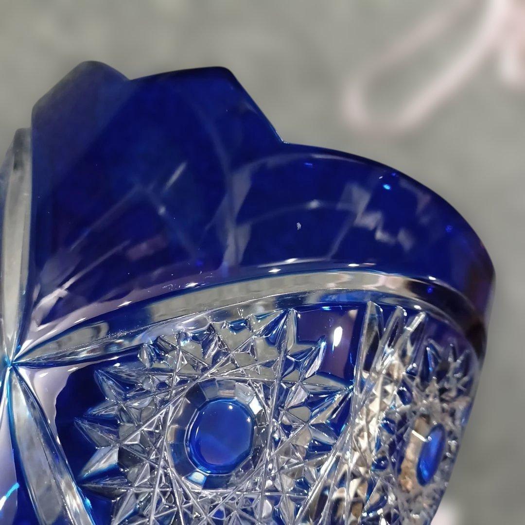 ELBE Crystal エルベ クリスタル 花瓶 高さ 約25㎝