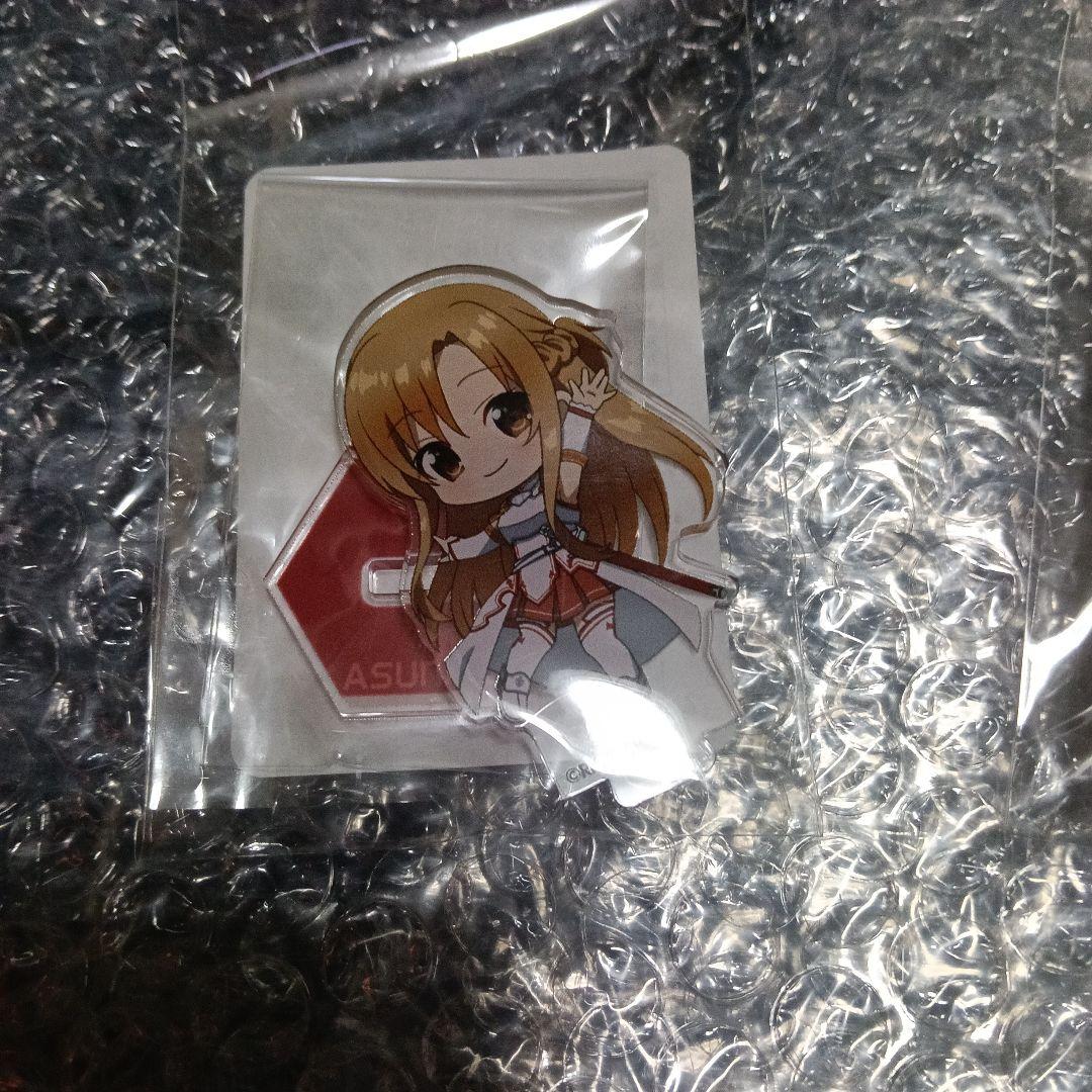 B賞 Ｃ賞 D賞 おまけ アスナバースデーオンラインくじ アクスタ 缶バッジ