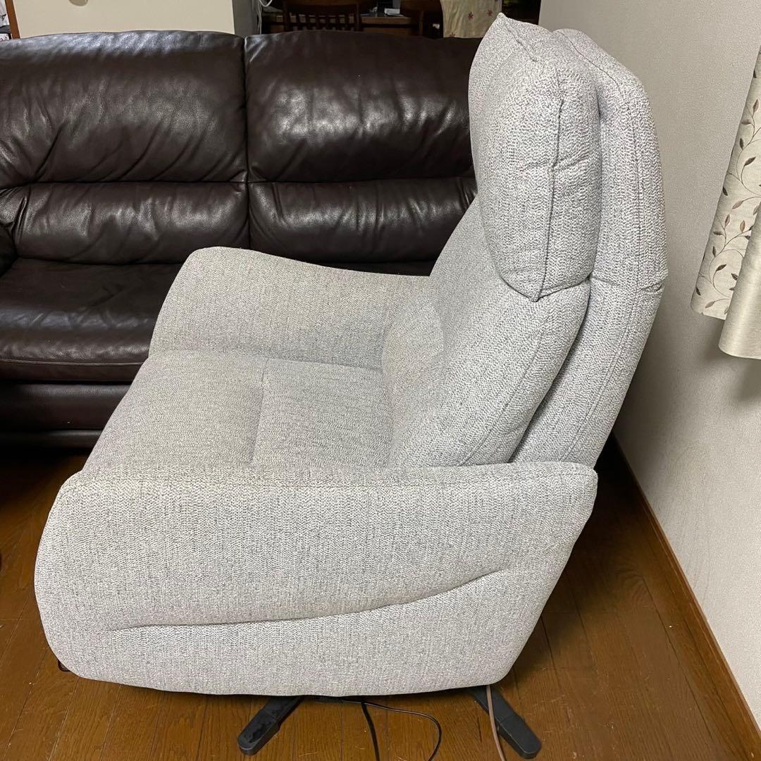 【88FRさま専用】ニトリ電動布張りリクライニングパーソナルチェア