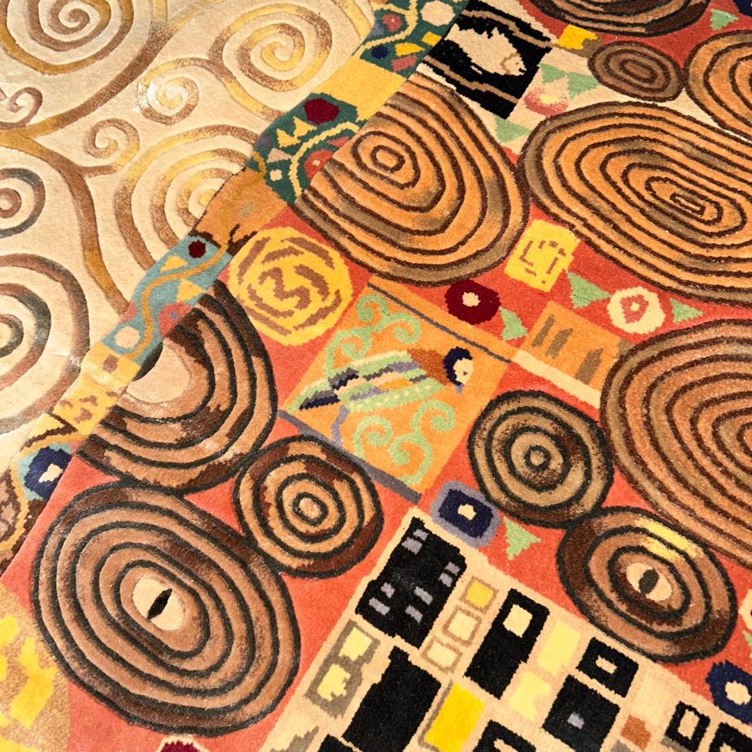 クリムト 接吻 タペストリー 大判