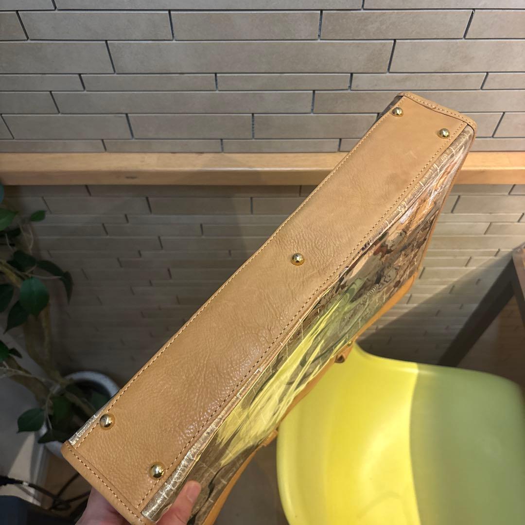 Sumiko スミコ 風神雷神 レザーバッグ 本革 西陣織 - メルカリ