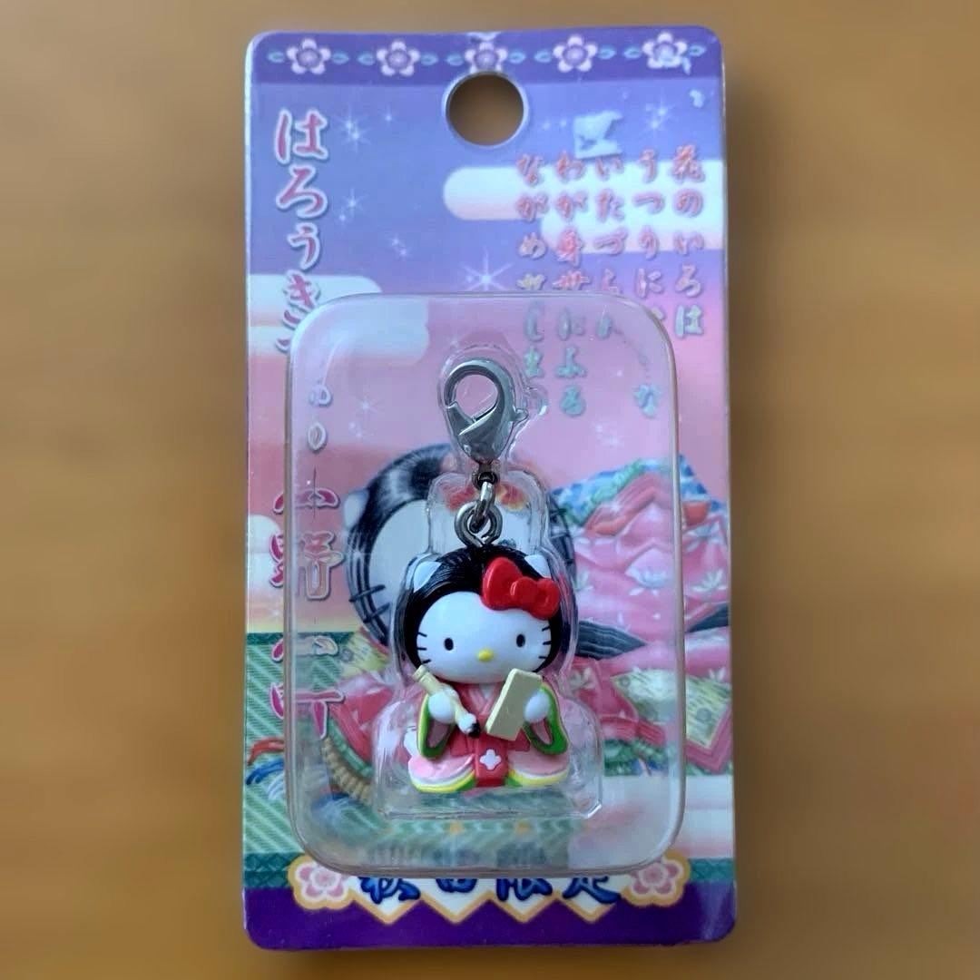 ☆秋田限定☆ ご当地キティ ファスナーマスコット 小野小町 2007