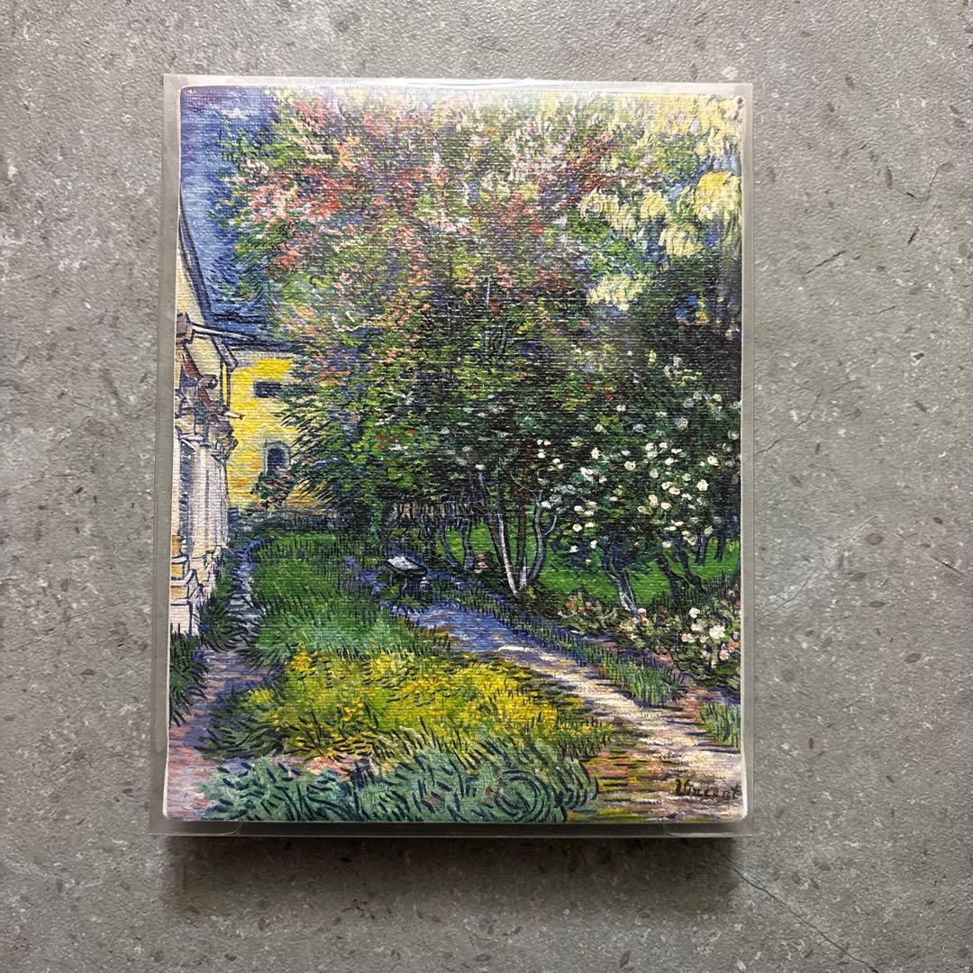 ゴッホ展 キャンパス（サン＝レミの療養院の庭） - メルカリ