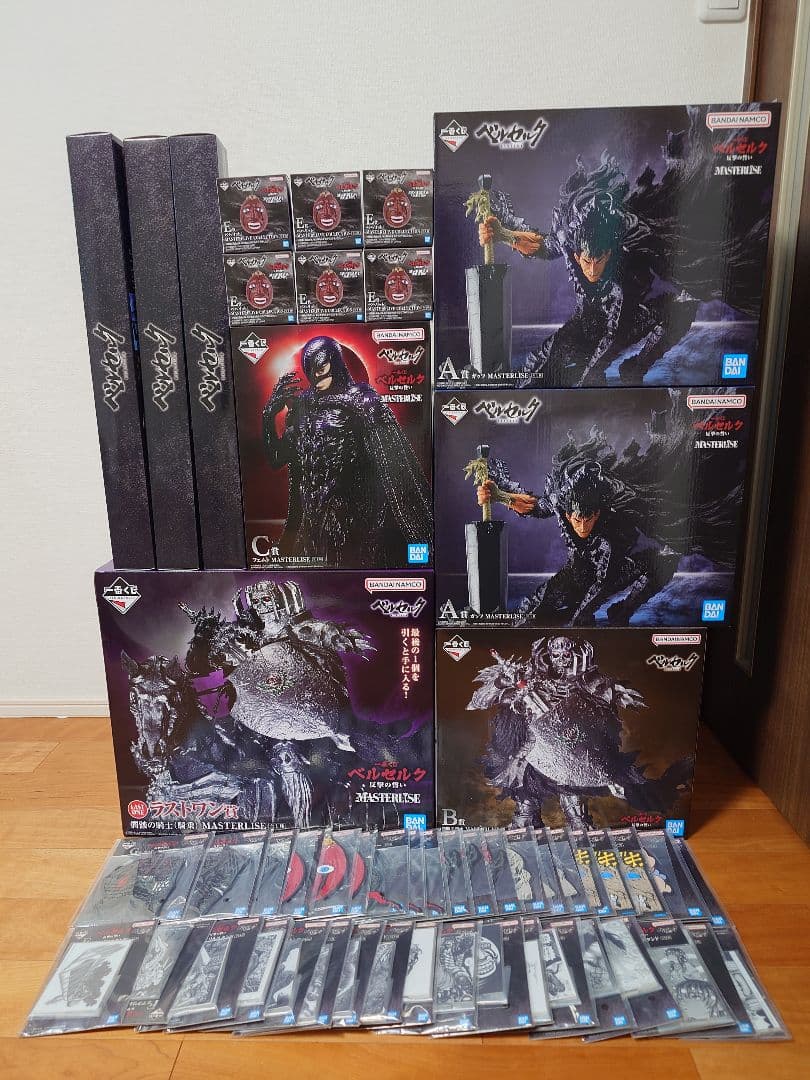 一番くじ　ベルセルク　1ロット　　新品未開封品 一番くじ ベルセルク 運命に抗う、黒い剣士 1ロット : AMAZING STORE