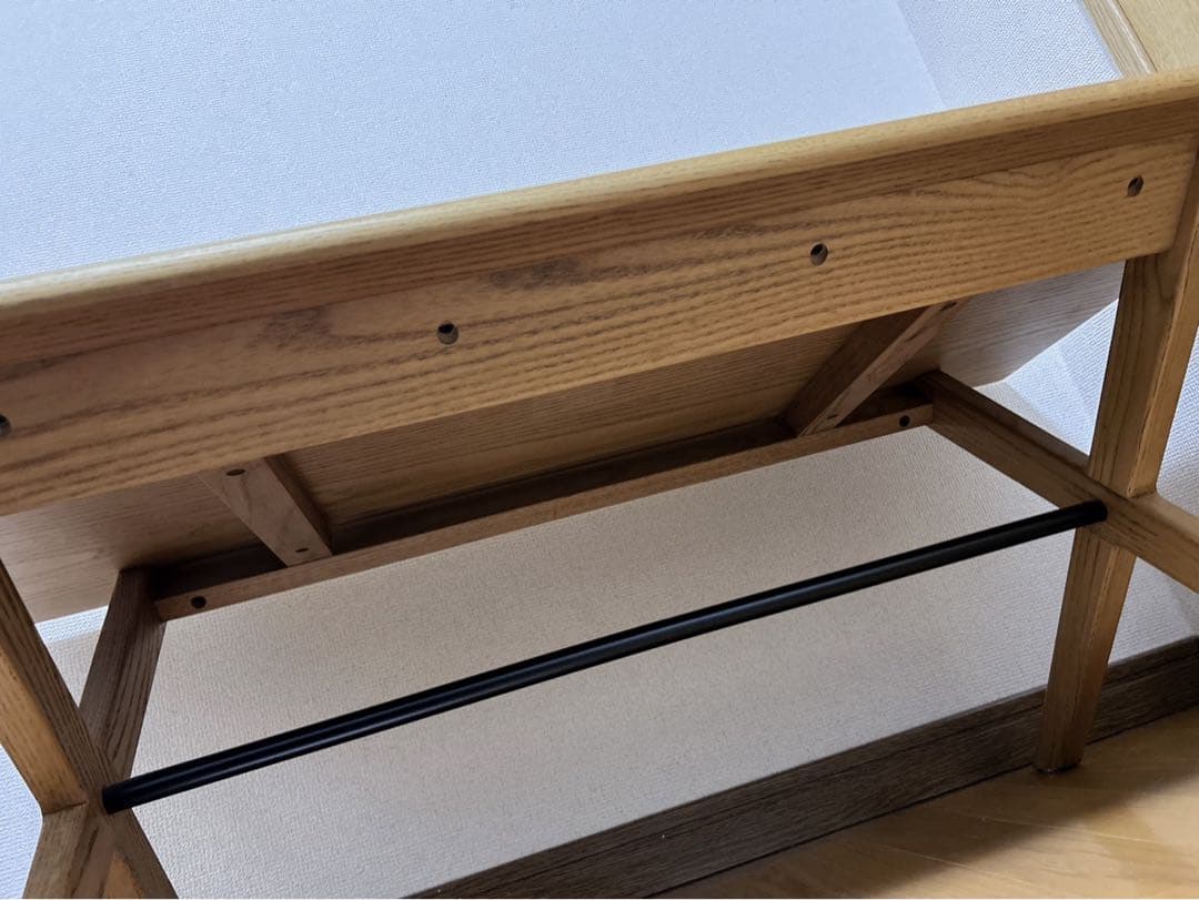 【たのメル便】unico ローテーブル リビングテーブル 説明書付き