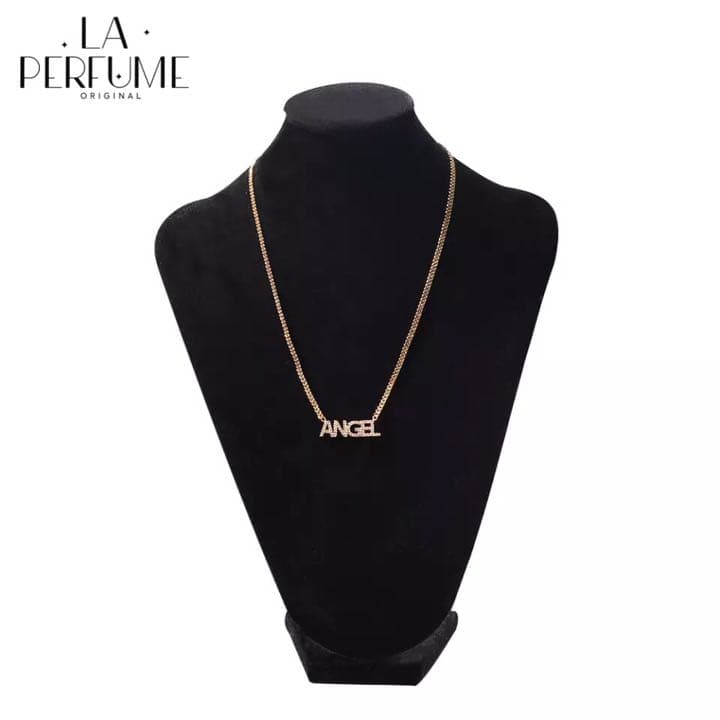 名入れ♡キラキラ✨キューバチェーン ネームネックレス イニシャル ゴールド手作り