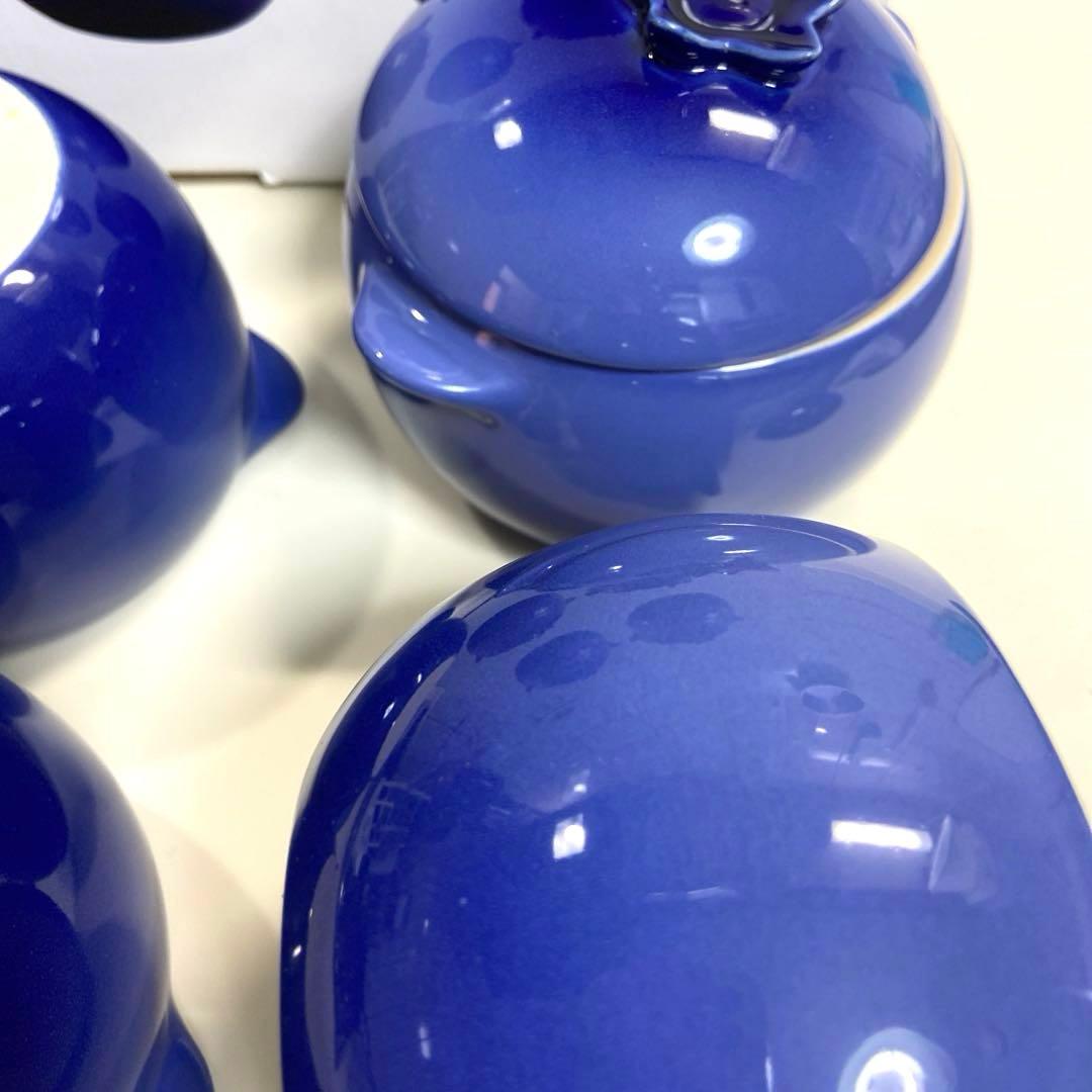 【レア美品】ルクルーゼ ブルーベリー キャセロール ミニココット　４個セット