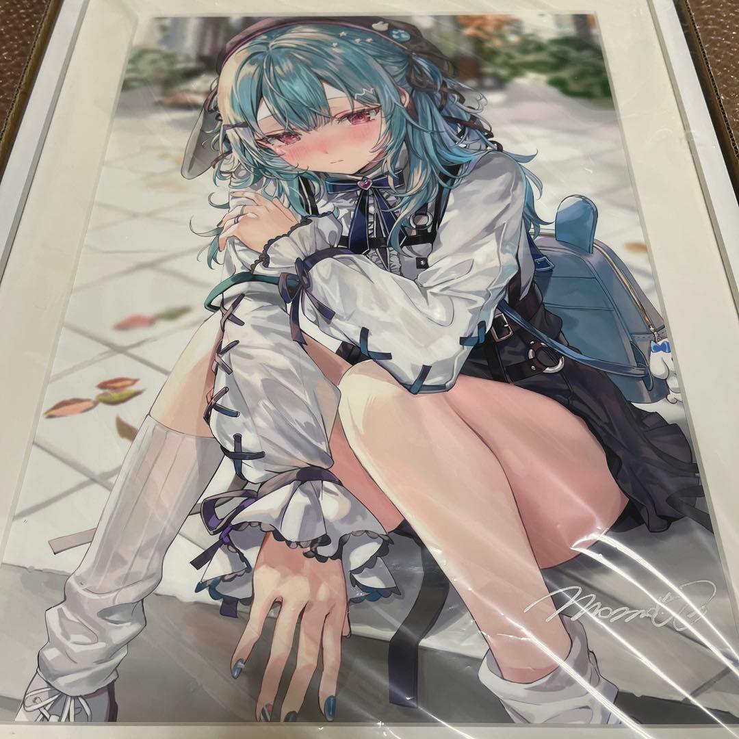 ももこ先生】直筆サイン入りA3複製原画・Moment2 さしみねこ屋 - メルカリ