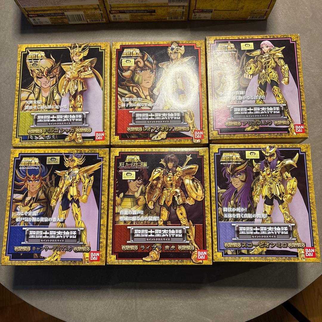 『週末特価』聖闘士聖衣神話　黄金聖闘士　12点セット開封品　まとめ売り