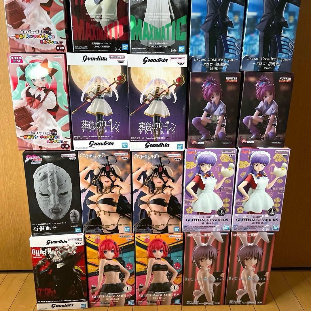 最新　人気　美少女　プライズ　フィギュア　まとめ売りセット　25点