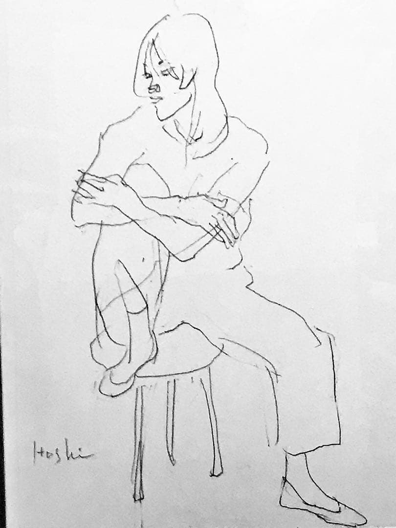 星信郎　肉筆画　デッサン作品　最終値下げ