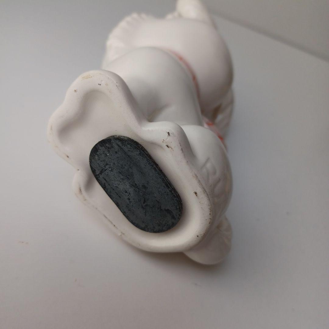 1970年代　内藤ルネ　犬　rune　貯金箱　置物　陶器　レトロ　当時物