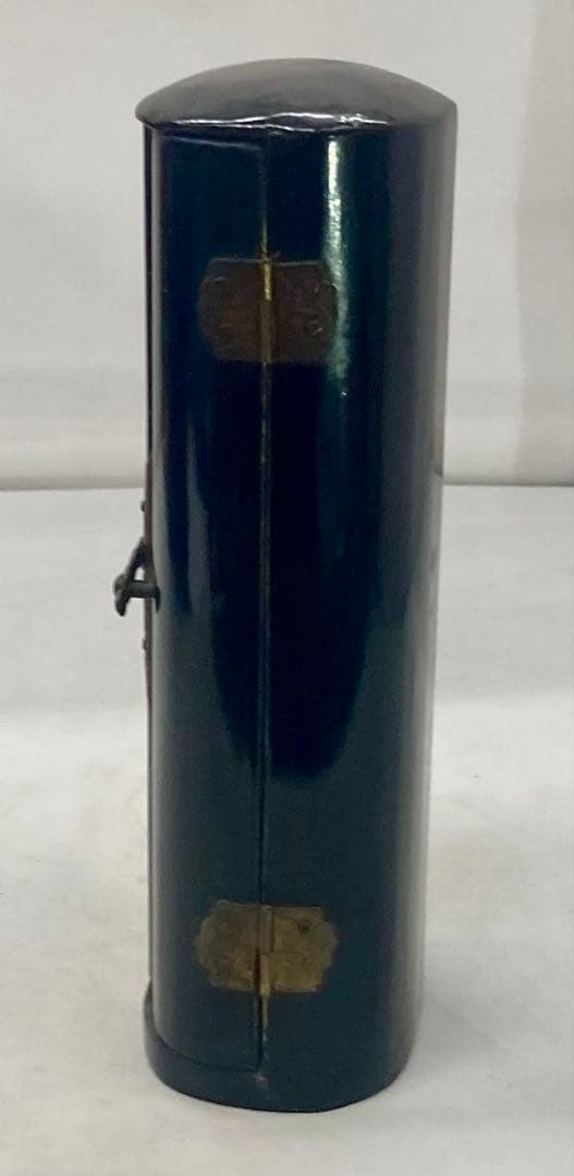 B566s 厨子仏 木彫彩色鬼子母神像　訶梨帝母　江戸　柘榴　仏教