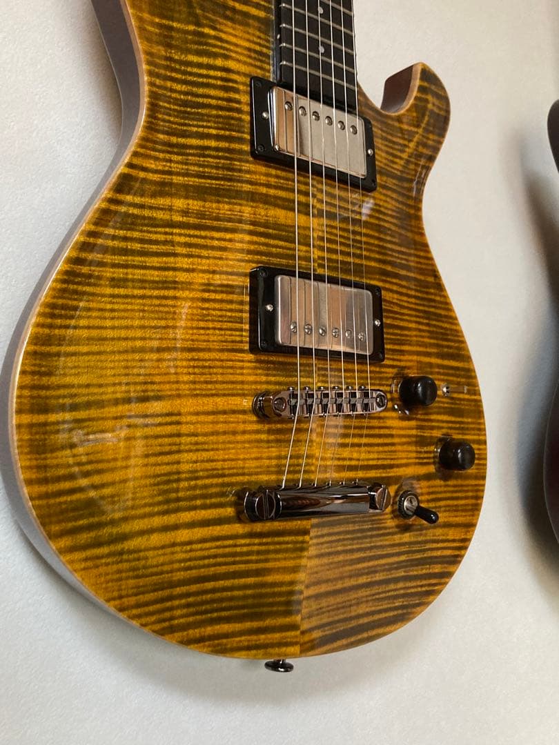 世界に1本 YOKOYAMA GUITARS エレキギター ホンマホ PRS搭載 - メルカリ