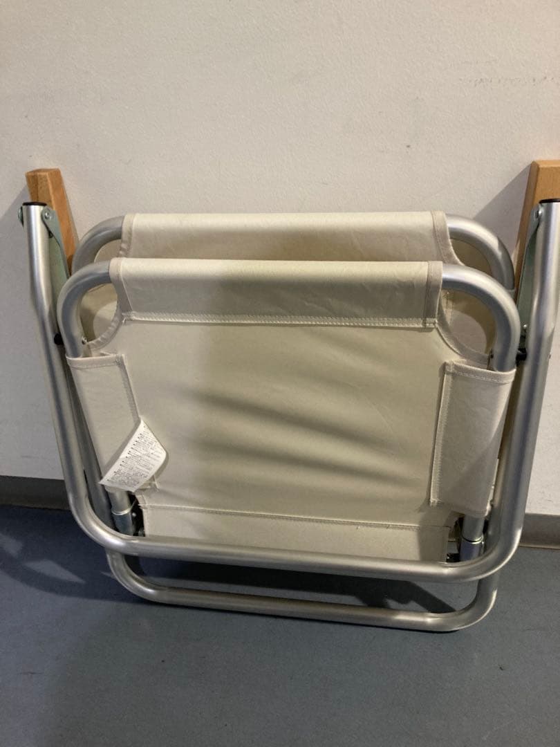 無印良品 MUJI アルミ 折りたたみベンチ チェア　無印良品　廃盤商品　レア