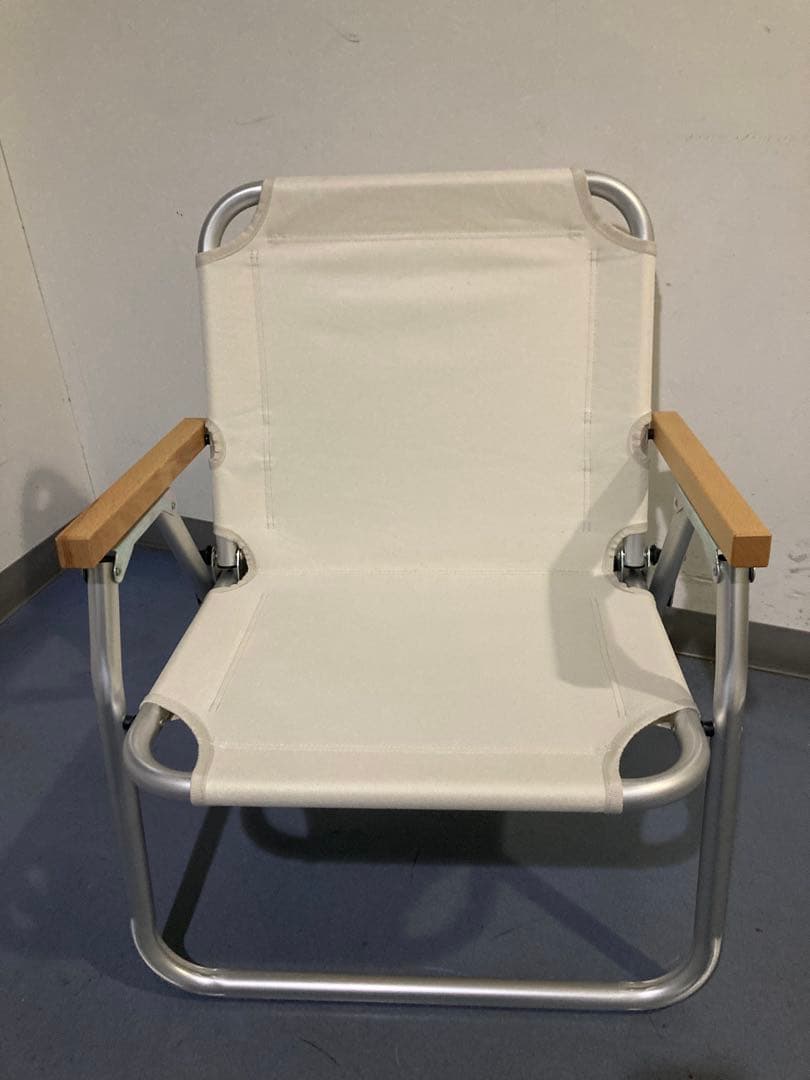 無印良品 MUJI アルミ 折りたたみベンチ チェア　無印良品　廃盤商品　レア