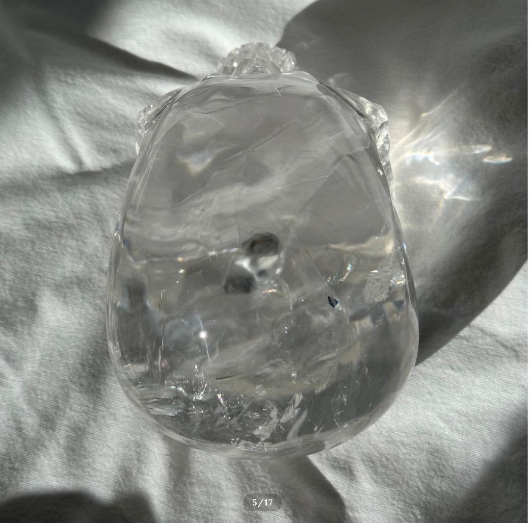 アイリス スカル 大【クリアクォーツ 水晶】クリスタル 1.9kg ブラジル産