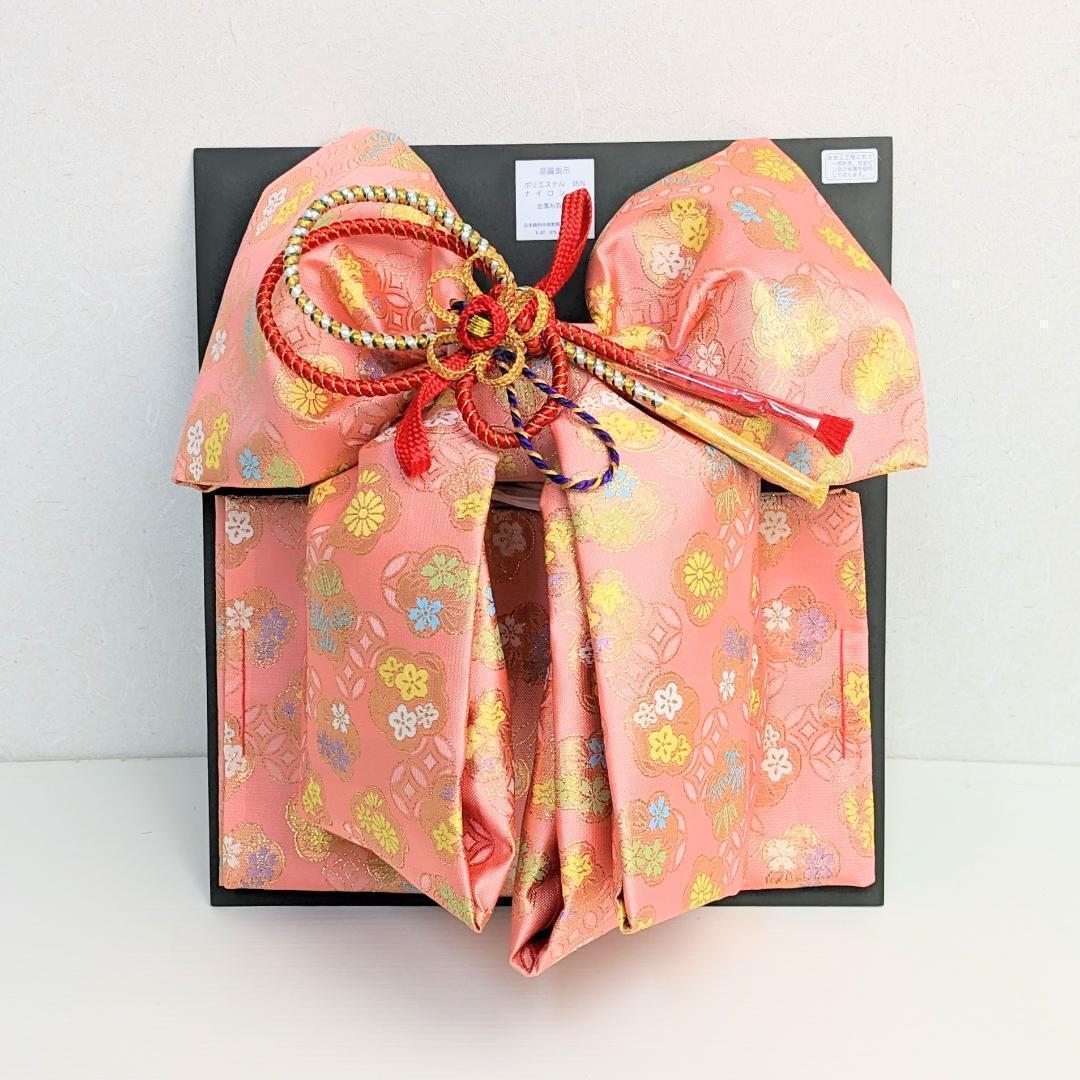 七五三 7歳 四つ身用 作り帯 筥迫セット ピンク