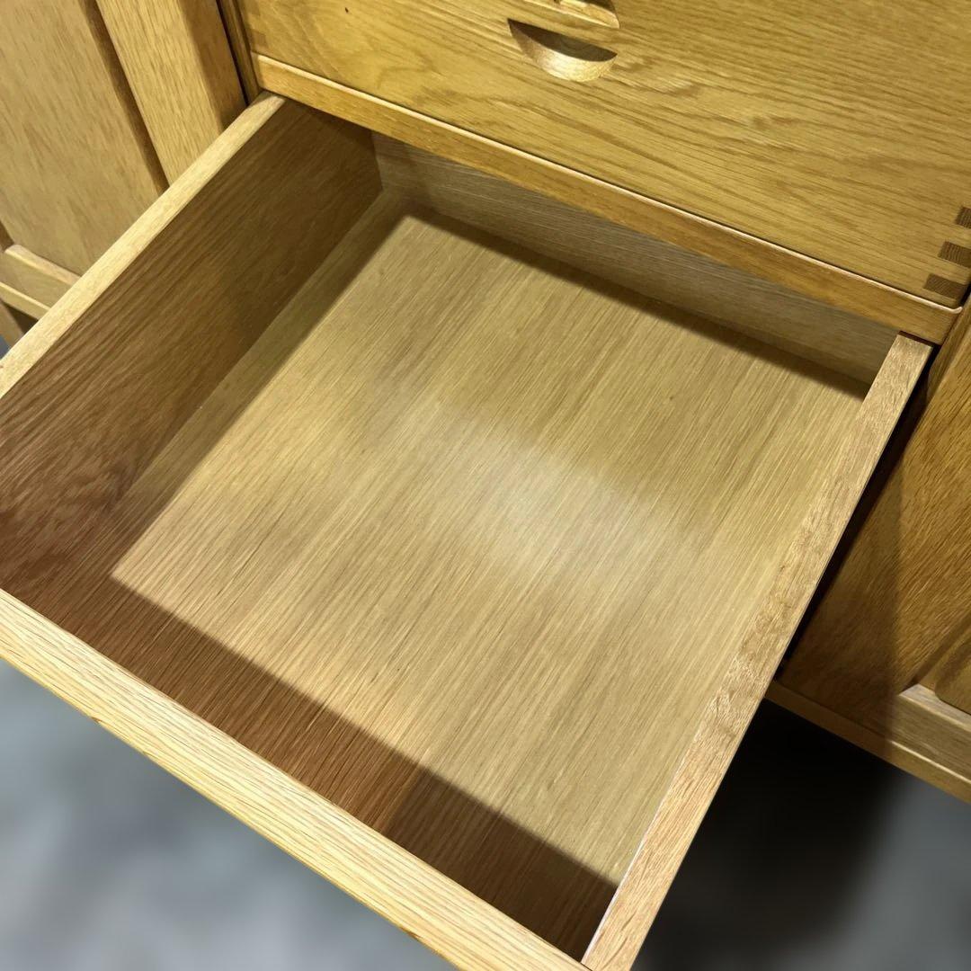 【IDC】サイドボード◇上坂木材◆杜シリーズ◇ナラ材