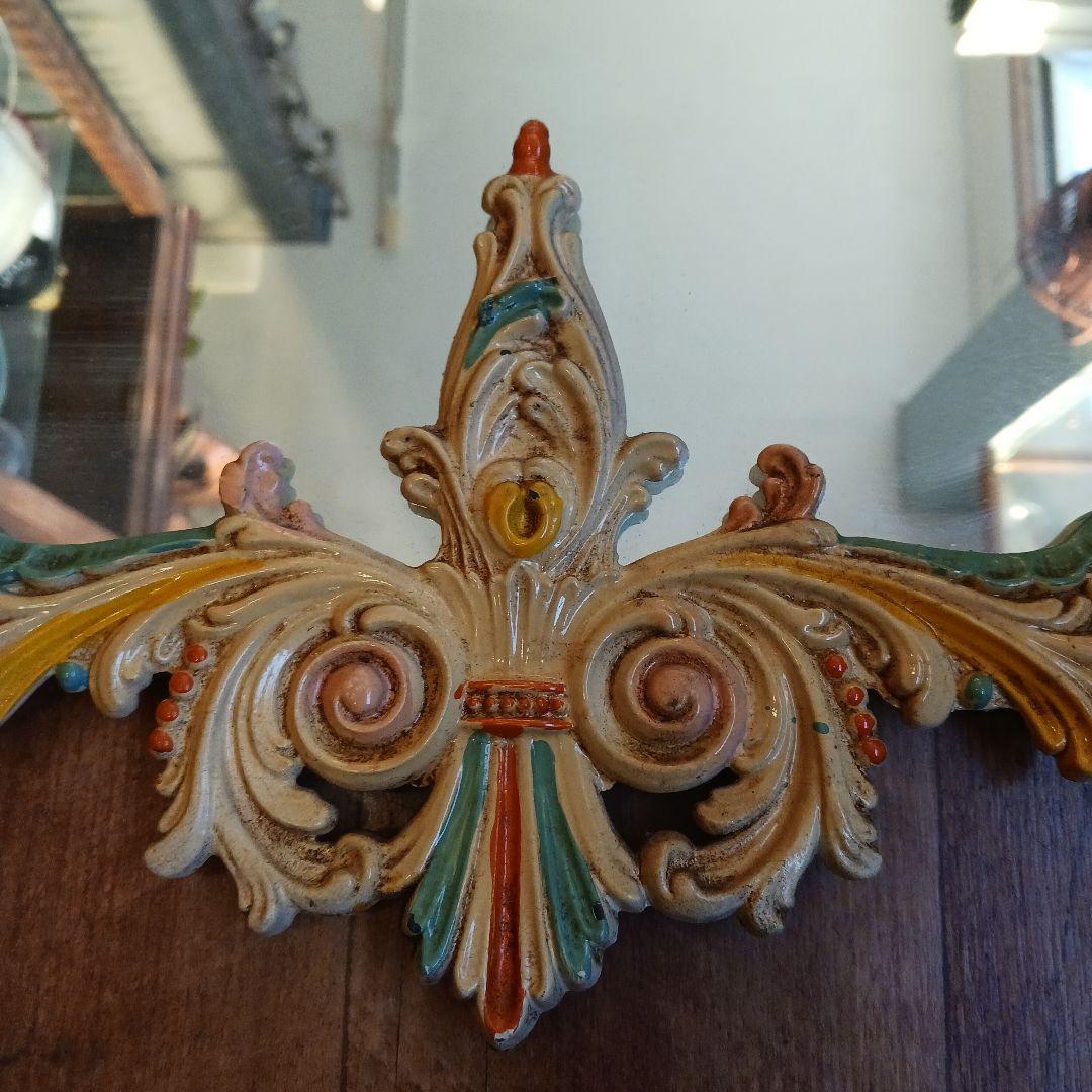 ウォールミラー　イタリア製　アンティーク