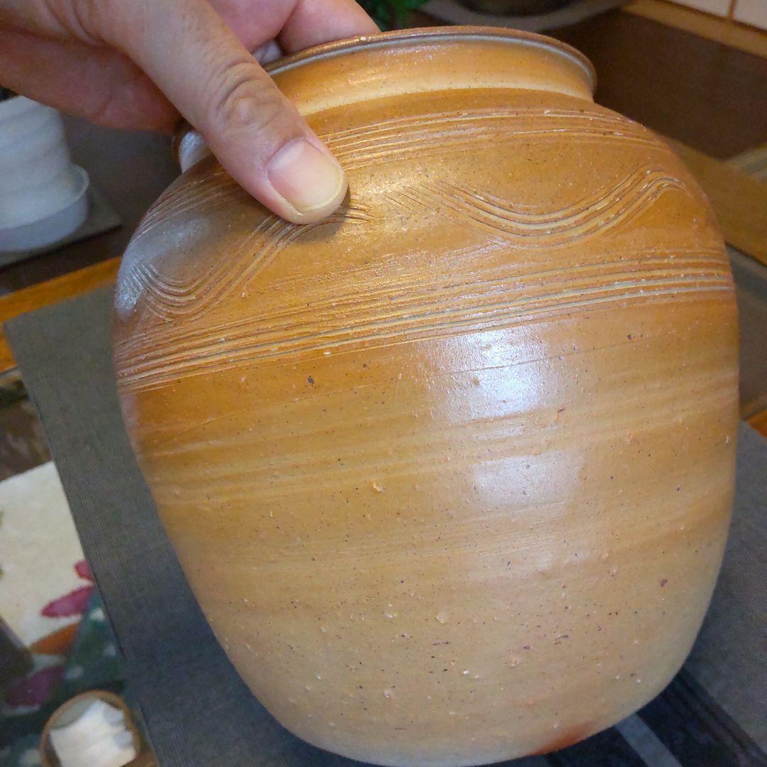 優しい　小壺　花器　45　備前焼