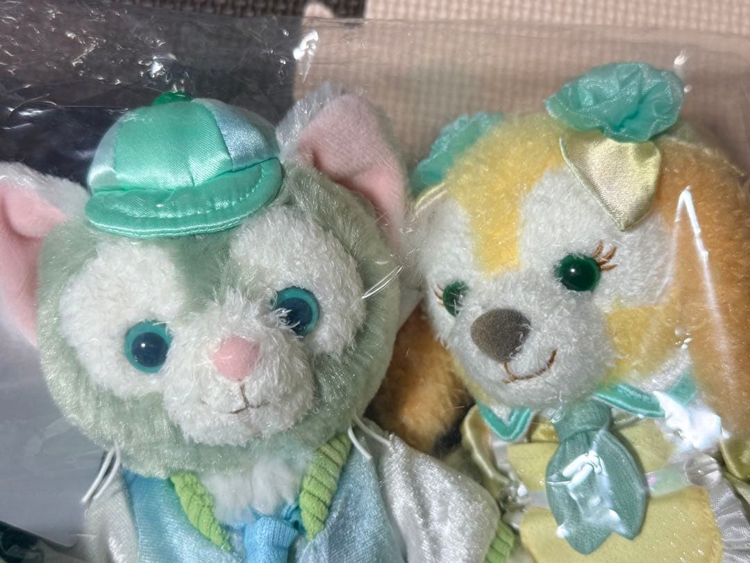 未使用未開封 ダッフィー&フレンズ バケパ限定 ポージープラッシー フルセット