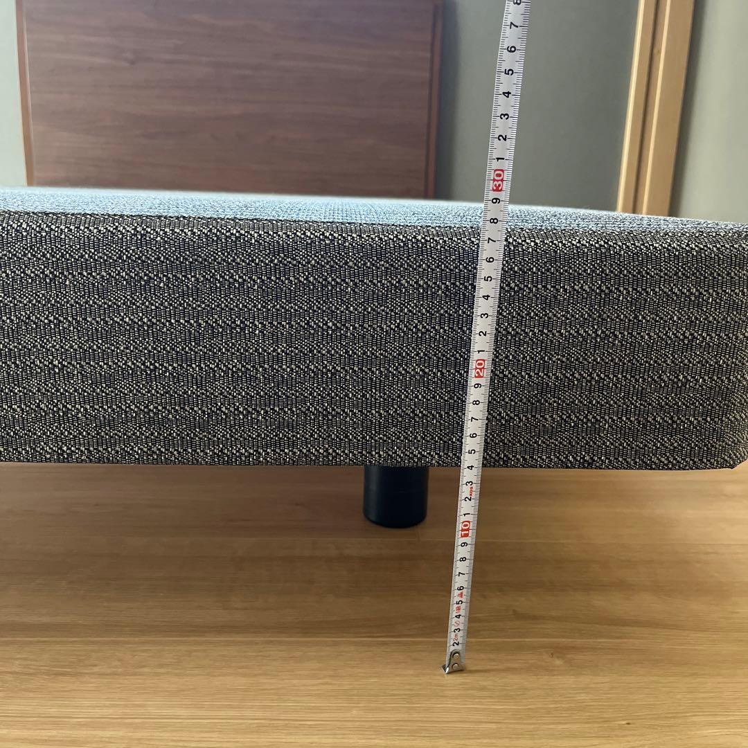 美品　シモンズ　SIMMONS セミダブル ファブリック　ベッドフレーム