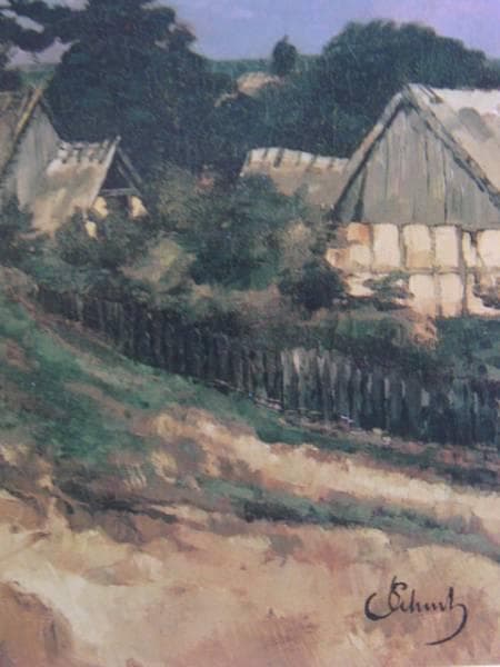 カール・シューフ、シュヴィーロ湖畔フェルヒの家、19世紀外国巨匠作家