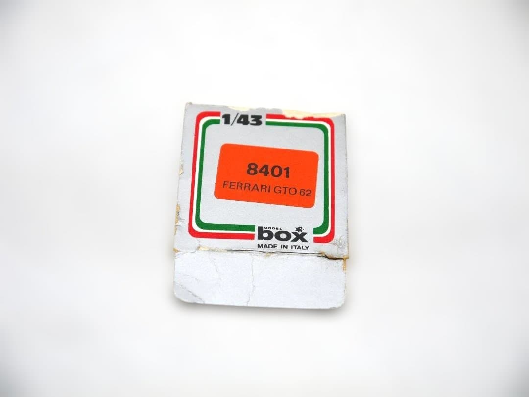 1/43 Model BOX 8401 FERRARI 250 GTO 62 - メルカリ