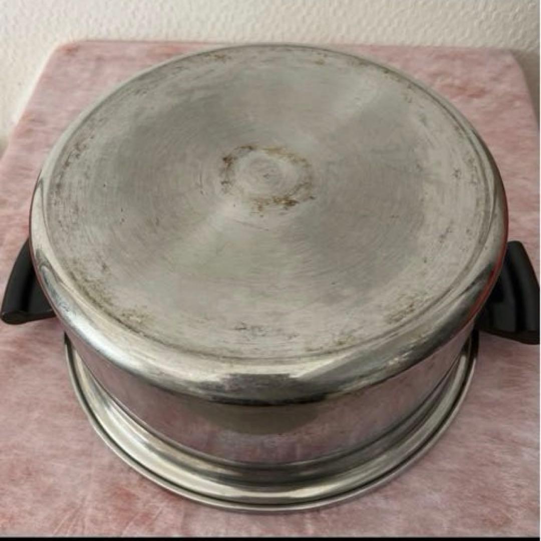 Amway クイーン・クックウェア シチューパン 無水鍋 H対応 蒸し器