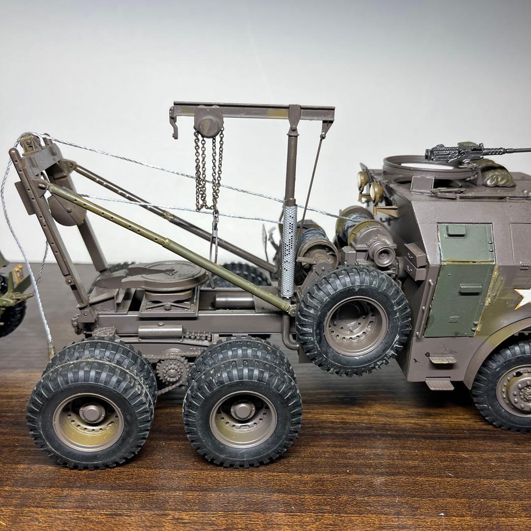 1/35 アメリカ軍 M25 戦車運搬車 クォードガントラクター