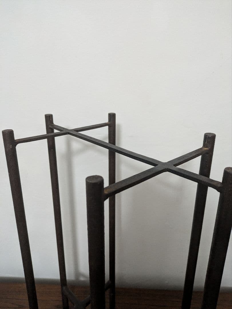 大理石　鉄　ヴィンテージ　サイドテーブル　コーヒーテーブル　アンティーク　インド